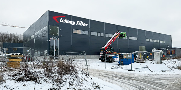 Lekang Filter flytter til nytt bygg i Deliveien 19 på Deli Skog næringspark i Vestby i mai 2024.